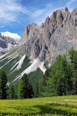 Book cover for The Alps Italy Notebook