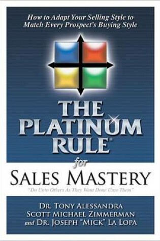 Cover of The Platinum Rule for Sales Mastery eBook