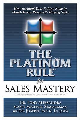 Book cover for The Platinum Rule for Sales Mastery eBook