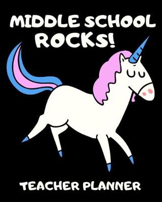 Book cover for Middle School Rocks - Teacher Planner