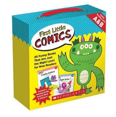 Book cover for First Little Comics: Levels A & B (Parent Pack)