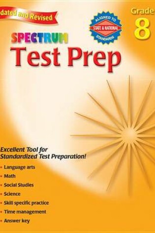 Cover of Test Prep, Grade 8