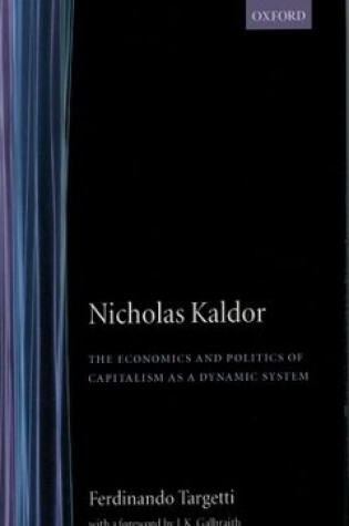 Cover of Nicholas Kaldor