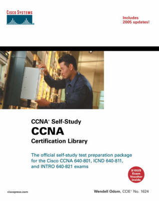 Book cover for CCNA Certification Library (CCNA Self-Study, Exam #640-801)