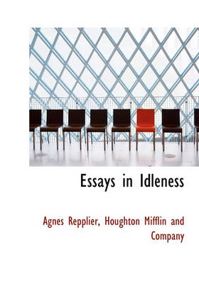 Book cover for Essays in Idleness