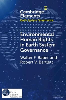 Cover of Environmental Human Rights in Earth System Governance