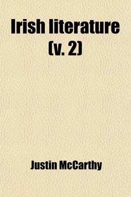 Book cover for Irish Literature (Volume 2)