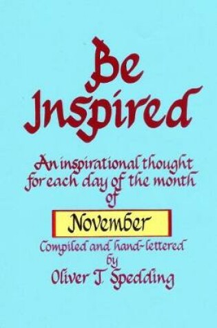 Cover of Be Inspired - November