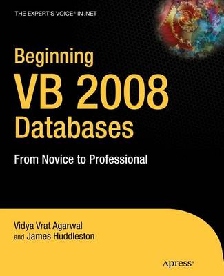 Book cover for Beginning VB 2008 Databases: From Novice to Professional