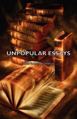 Cover of Unpopular Essays