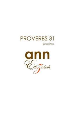 Book cover for Proverbs 31 - Realorang