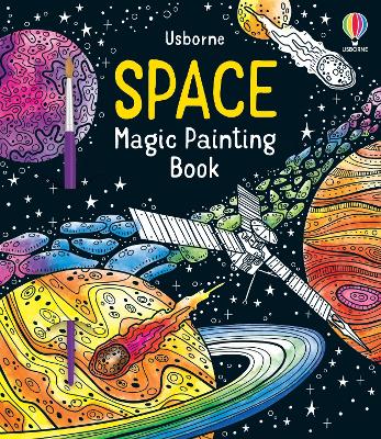 Book cover for Space Magic Painting Book