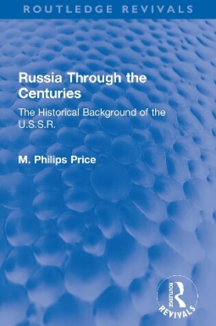 Cover of Russia Through the Centuries