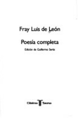 Cover of Poesia Completa