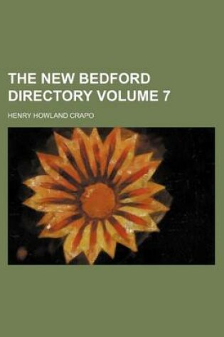 Cover of The New Bedford Directory Volume 7