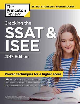 Cover of Cracking the SSAT and ISEE