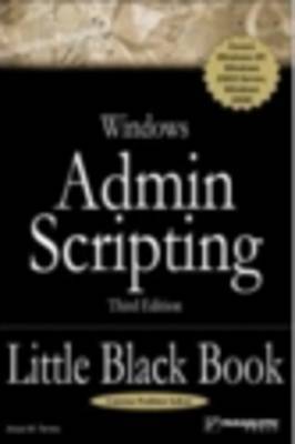 Cover of Windows Admin Scripting Little Black Book