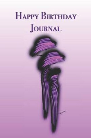 Cover of Happy Birthday Journal in Violet