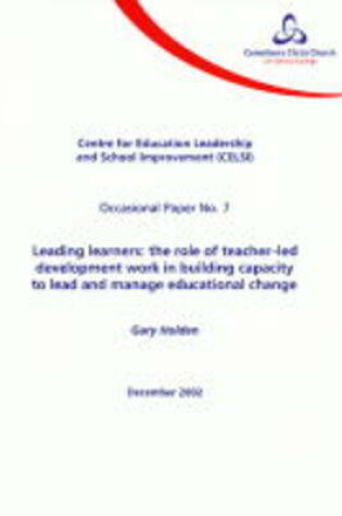 Cover of Leading Learners