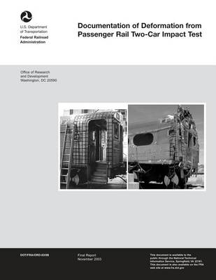 Book cover for Documentation of Deformation from Passenger Rail Two-Car Impact Test