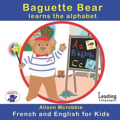 Book cover for Baguette Bear Learns the Alphabet