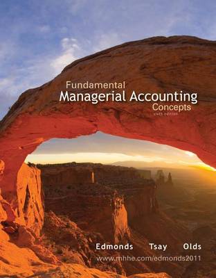 Book cover for Loose Leaf Fundamental Managerial Accounting Concepts with Connect Plus