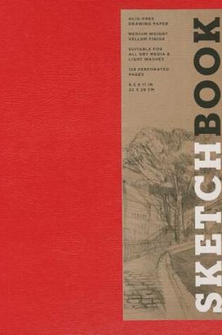 Cover of Sketchbook (Basic Large Bound Red)