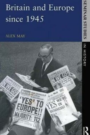 Cover of Britain and Europe since 1945