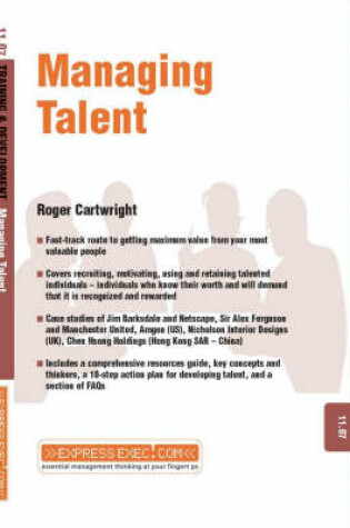 Cover of Managing Talent