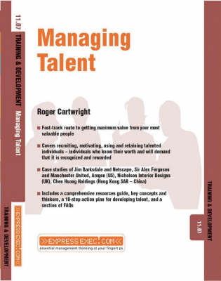 Book cover for Managing Talent