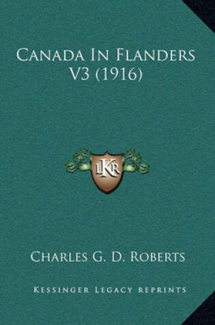 Cover of Canada in Flanders V3 (1916)