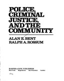 Book cover for Police, Criminal Justice, and the Community