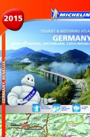 Cover of Germany, Benelux, Austria, Switzerland, Czech Rep Atlas 2015