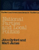 Cover of National Parties and Local Politics