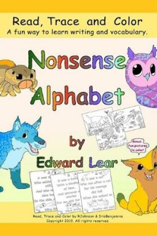Cover of Read, Trace & Color Nonsense Alphabet