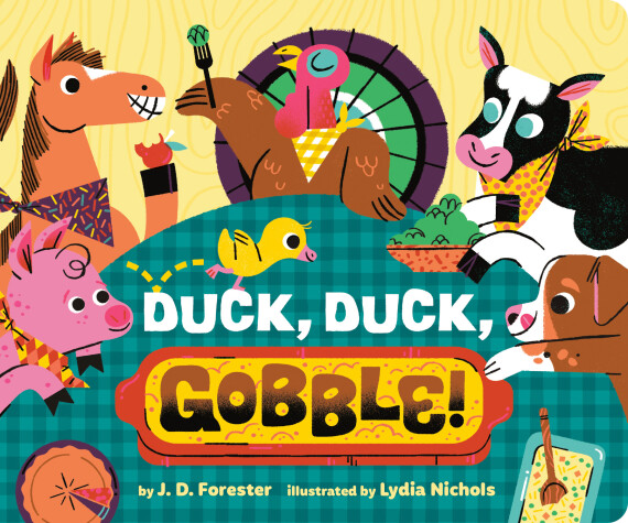 Book cover for Duck, Duck, Gobble!