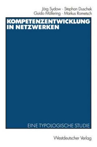 Cover of Kompetenzentwicklung in Netzwerken