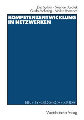 Book cover for Kompetenzentwicklung in Netzwerken