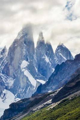 Book cover for Cerro Torre Mountains from the Trekking Trail in Argentina Journal