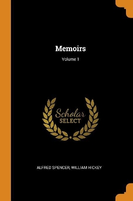 Book cover for Memoirs; Volume 1