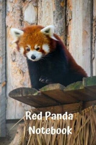 Cover of Red Panda Notebook