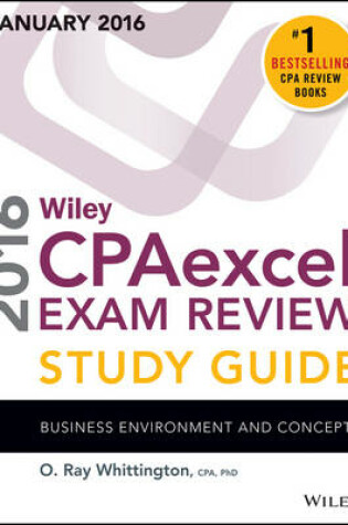 Cover of Wiley CPAexcel Exam Review 2016 Study Guide January