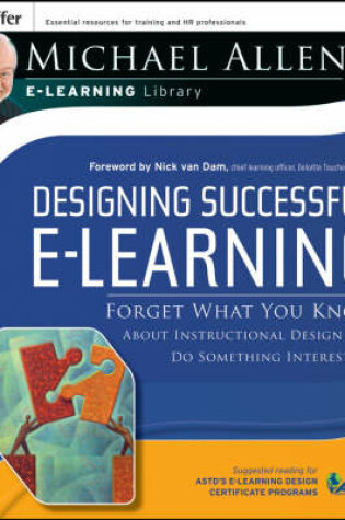 Cover of Designing Successful e–Learning