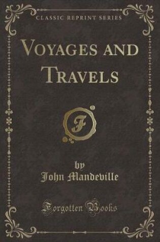 Cover of Voyages and Travels (Classic Reprint)