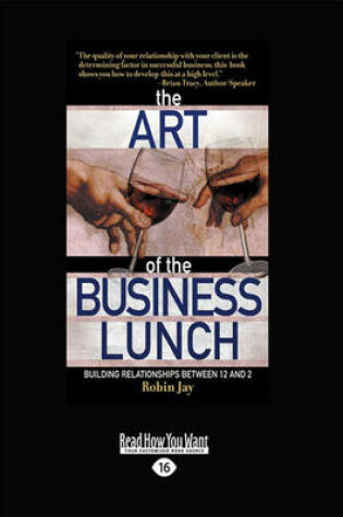 Cover of The Art of the Business Lunch