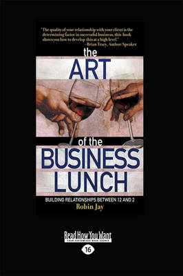 Book cover for The Art of the Business Lunch