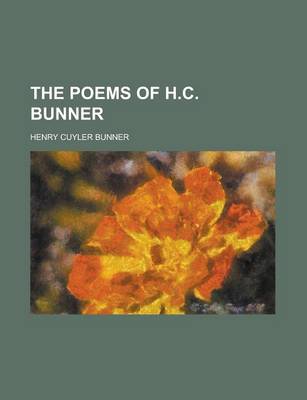 Book cover for The Poems of H.C. Bunner