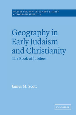 Cover of Geography in Early Judaism and Christianity