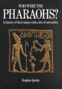 Book cover for Who Were the Pharaohs?