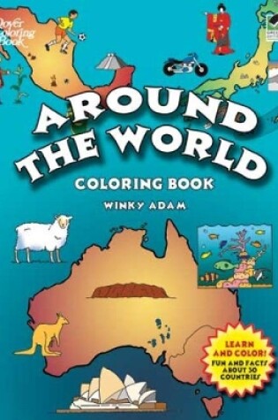 Cover of Around the World Coloring Book